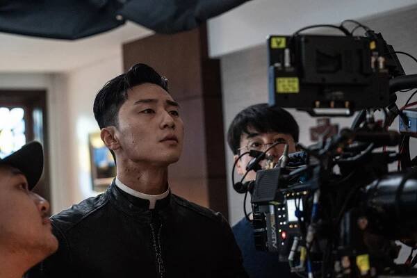 Saja - Z natáčení - Seo-joon Park