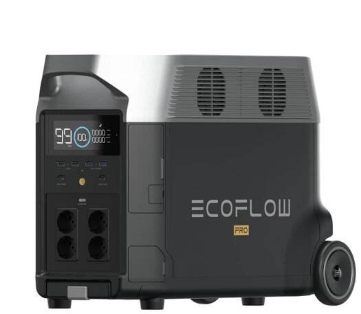 PŘENOSNÁ NAPÁJECÍ STANICE ECOFLOW DELTA PRO ZÁLOŽNÍ ZDROJ EPS 3600 WH