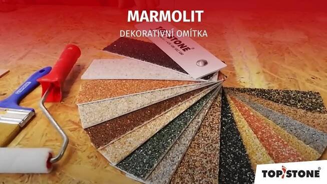 Dekorativní omítka, marmolit