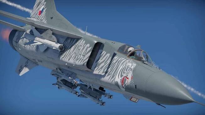Kamufláž MiG-23ML „Tygr“ AČR pro War Thunder