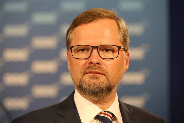 Petr Fiala byl opět zvolen předsedou ODS. Neměl protikandidáta