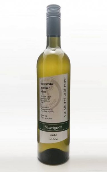 Sauvignon 2022, moravské zemské víno