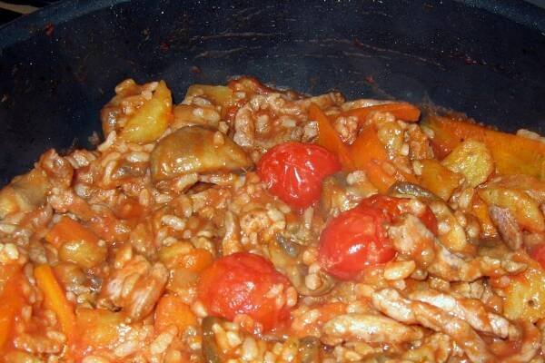 Recept: Džuveč s masem