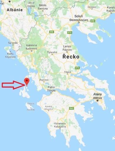 Ithaka: Mapa – Online mapy & ke stažení (Řecké ostrovy)
