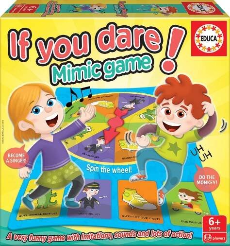 Dětská společenská If you dare Educa