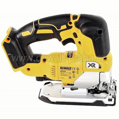 DCS334P2 DeWALT Aku bezuhlíková přímočará pila XR 2x 5,0Ah Li-Ion, v kufru TSTAK