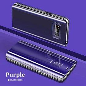 Luxusní Smart Mirror Flip Case pro Samsung Galaxy S22 S20 S21 S8 S9 S10 Ultra Note 8 9 10 20 Plus S7 FE S10e S20FE Cover Coque