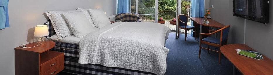 Hotel Jablonec nad Nisou - luxusní apartmá s terasou a velkou manželskou postelí