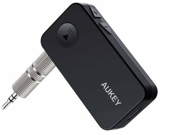 Bezdrátový vysílač Bluetooth vysílač Jack Aukey BR-C2