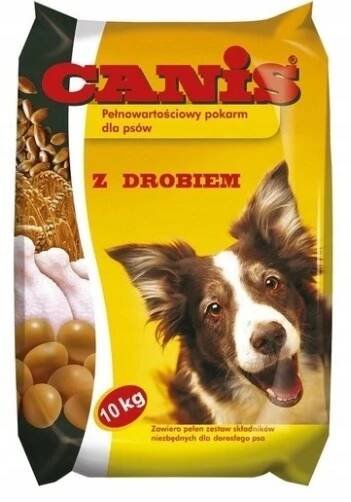 Krmivo pro psa Krmivo pro psa s drůbežím kuřecím masem CANIS 10 kg