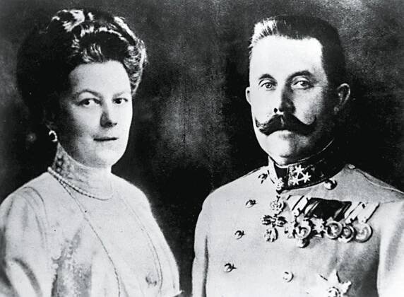 František Ferdinand d'Este s chotí