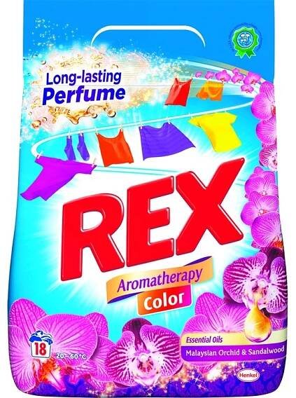 Prací prášek REX 2kg na barevné prádlo
