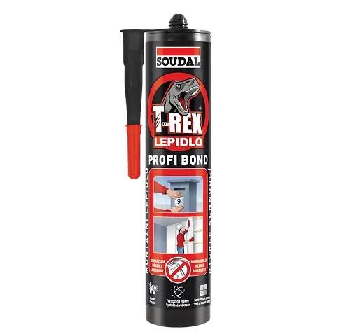 SOUDAL T-REX PROFI BOND, 380 g, kartuše