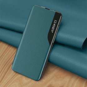 IZMAEL Elegantní knižkové pouzdro View Case pro Samsung Galaxy S21 Ultra 5G - Černá KP10876