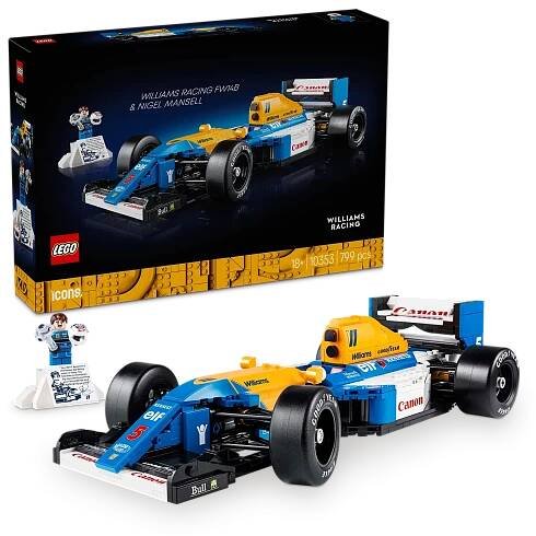 LEGO® Icons 10353 Williams Racing FW14B a Nigel Mansell | Bestdarky.cz
