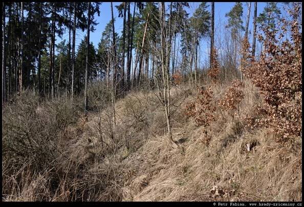 Horní Lhotice – dolní hrádek – fotografie / hrady-zriceniny.cz