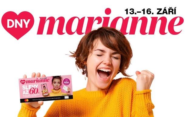 Galerie: Podzimní Dny Marianne 2024: Časopisy s populárními slevovými kupony budou brzy v prodeji – Další články