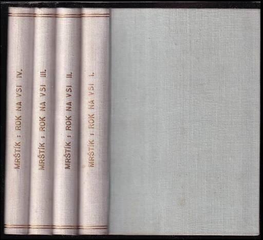 📙 Rok na vsi : kronika moravské dědiny - Vilém Mrštík, Alois Mrštík (1940, Novina)