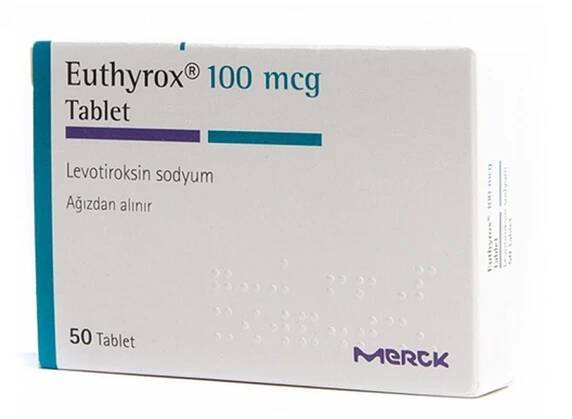 Euthyrox 100 mcg 50 tablets