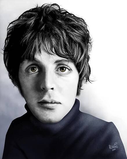 Paul McCartney Caricature