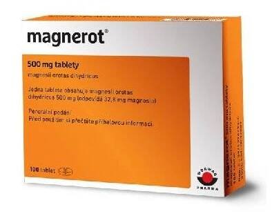 MAGNEROT 500MG TBL NOB 100 I