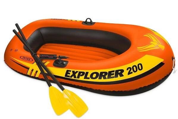 Ponton s pádly Explorer 200 196 cm INTEX 58331 pro děti