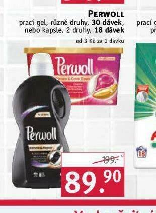 Rossmann Perwoll speciální prací prostředek nabídka