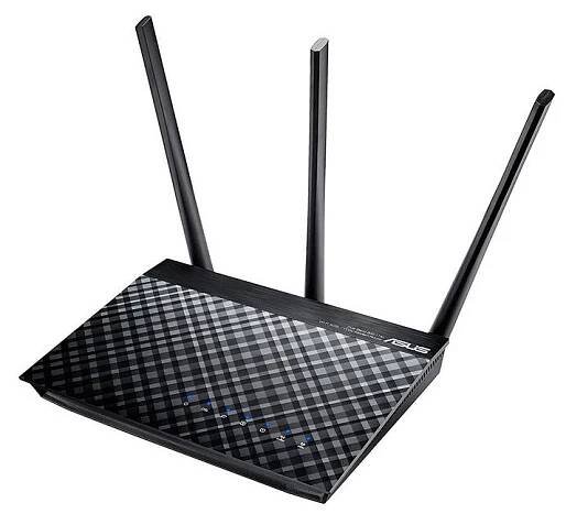 ASUS DSL-AC750 DUAL-BAND WIRELESS AC750 VDSL/ADSL MODEM ROUTER, 2X RJ45