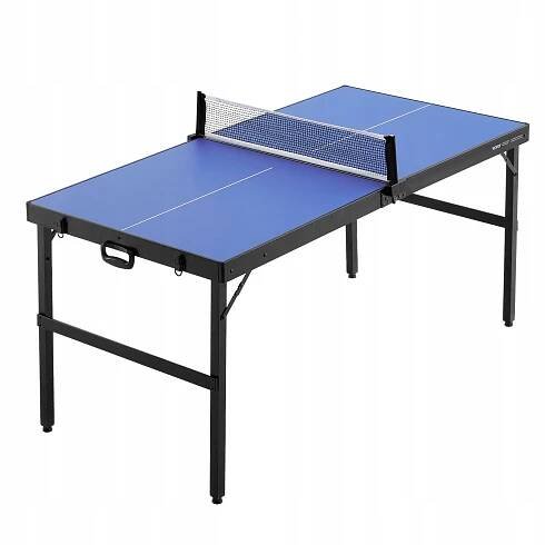 VEVOR Stůl na tenis 1526x665x718MM Skládací Do Zahrady Kempu Itp Hlavní barva modrá
