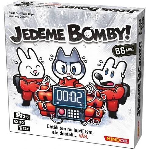 MINDOK HRA Jedeme bomby! *SPOLEČENSKÉ HRY*