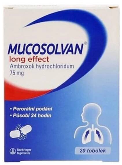 MUCOSOLVAN Long Effect 75mg 20 tobolek