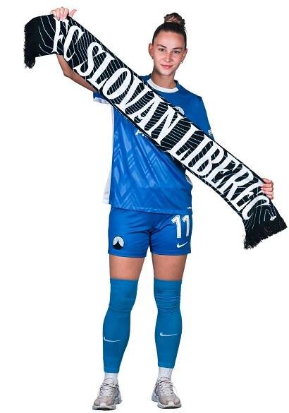 Šála 25 pletená FC SLOVAN LIBEREC