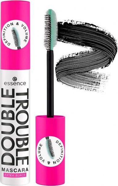Essence Volumizing Mascara Double Trouble Řasenka