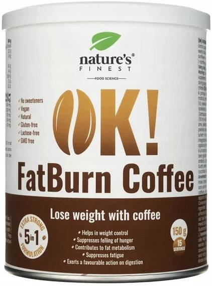Nature’s Finest OK!FatBurn Coffee 150 g