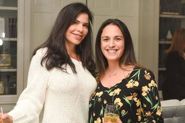 Lauren Sánchez and Elena Blair attend the Sound Breast Institute Reception on February 23, 2017 in Los Angeles, California.
