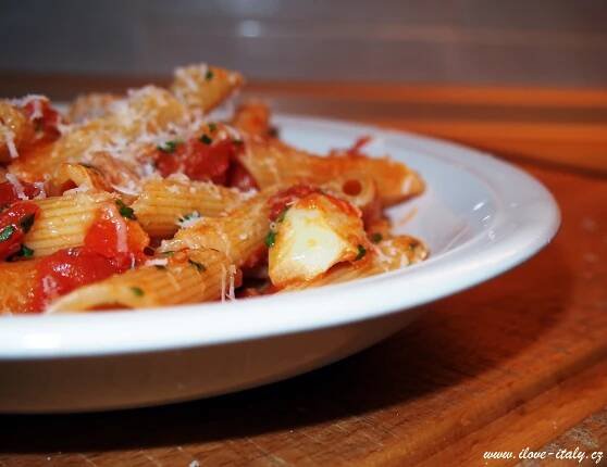 Těstoviny - Penne all´arrabbiata | pazitka.cz