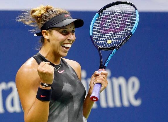 Amerikcá tenistka Madison Keysová sa tešila z postupu do semifinále na US Open.