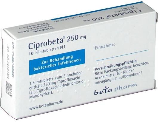 Ciprofloxacin 250 mg n1
