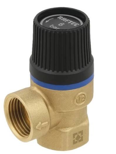 Pojišťovací ventil 6 bar RPR016-F