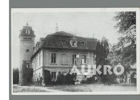 ZÁMEK RÁJ - ZANIKLÝ - POŽÁR - KARVINÁ - Pohlednice místopis