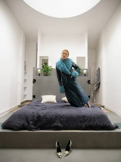 11 camille razat, indented banner, "TO SLEEP UNDER THE STARS“ 