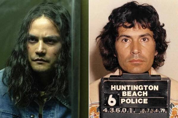 Daniel Zovatto as Rodney Alcala; Rodney Alcala mugshot