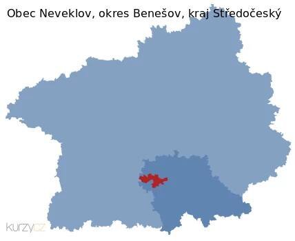 Neveklov v kraji Středočeský