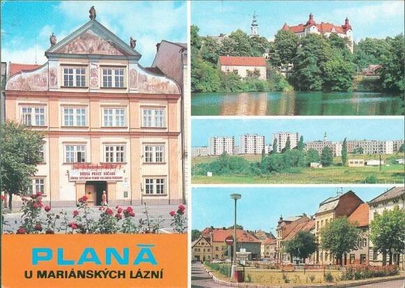 11D1561 Pohlednice- Planá, město ,okres Tachov | Aukro