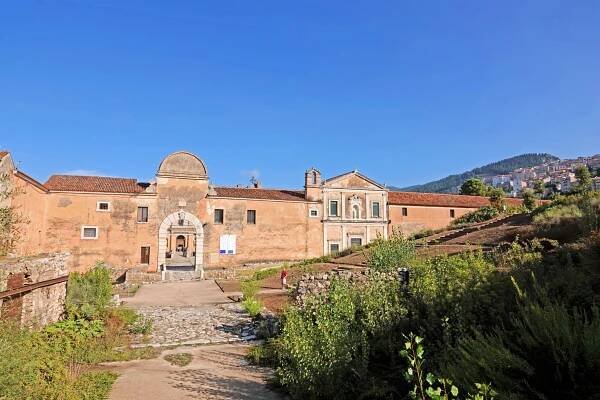 Padula – the main gate of Certosa di San Lorenzo – BBofItaly