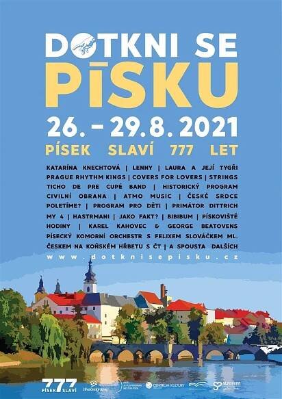 dotkni se Písku plakát