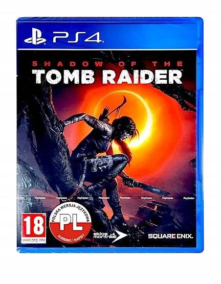 SHADOW OF THE TOMB RAIDER HRA PS4 / PL / DESKA