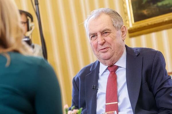 Exprezident Miloš Zeman
