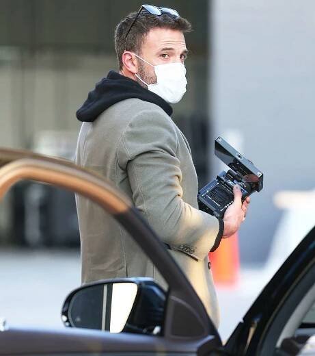 Ben Affleck is seen on January 08, 2022 in Los Angeles, California.