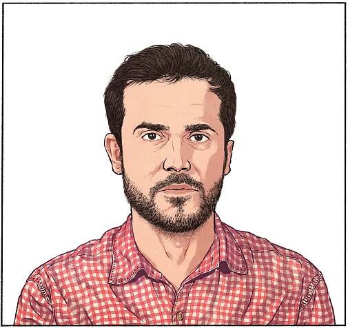 EL MUNDO - Opinion Portraits Vol. III — Guillermo Ortego - Comics & Illustration